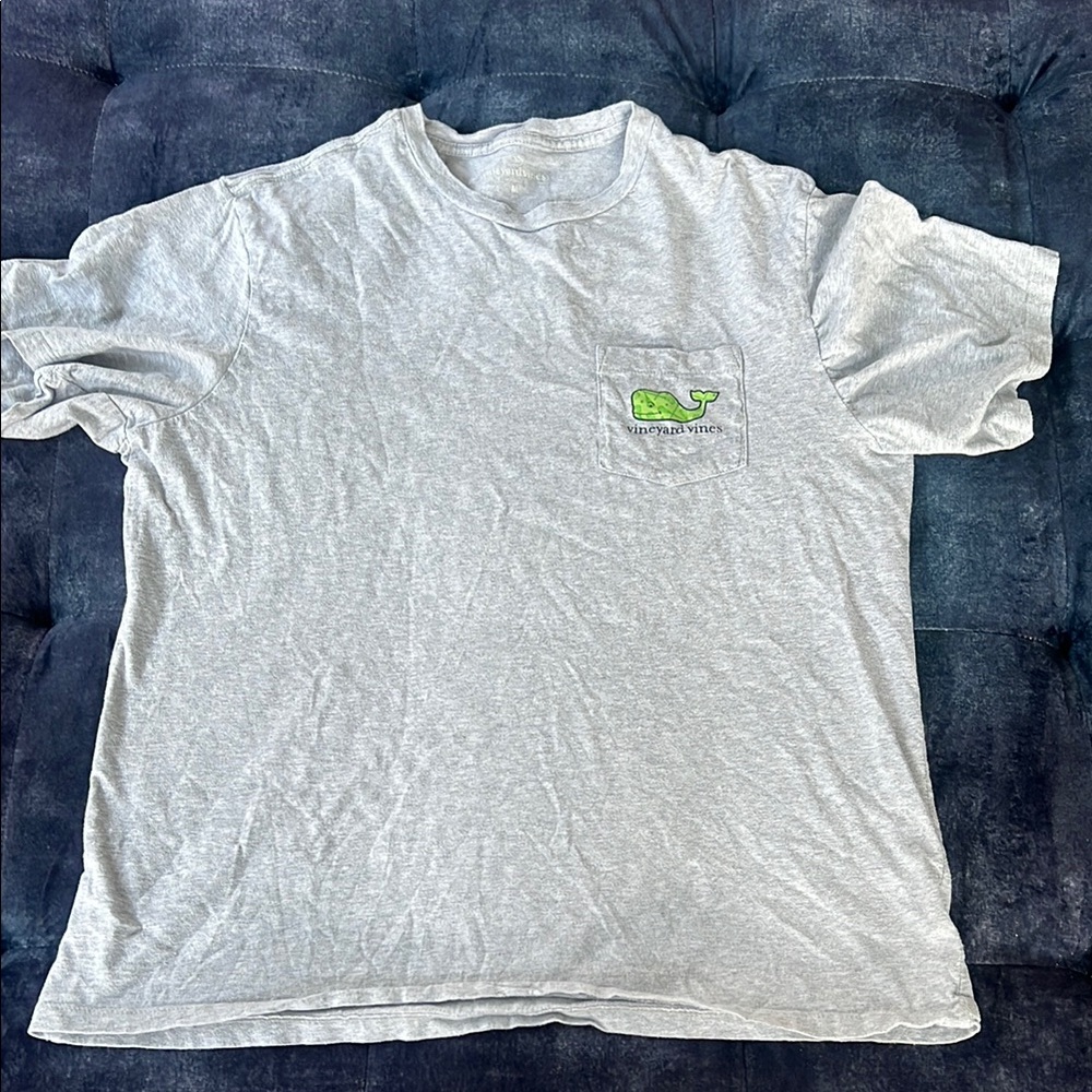 Vineyard Vines Gray Short Sleeve Tee
